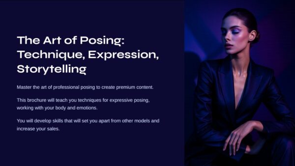 The Art of Posing Technique Expression Storytelling